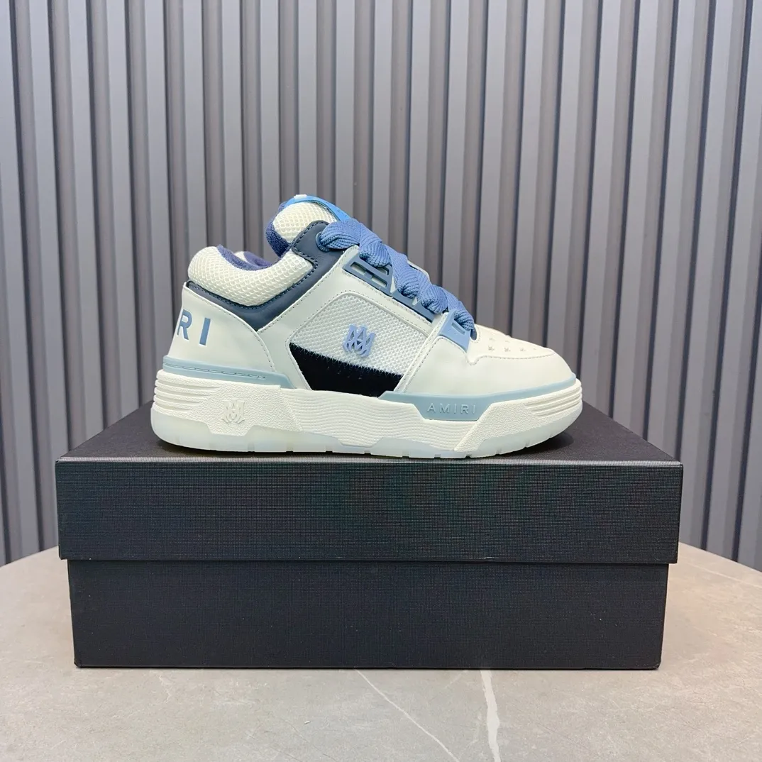 Men's shoes 💰660💰 AMIRI AMIRI trendy brand hot sale 🔥 Available all year round, couples 💑 Official website synchronization Imported fabrics 1⃣️ vs 1⃣️ replica, original factory special original sole, 35-45 (45. non-refundable)